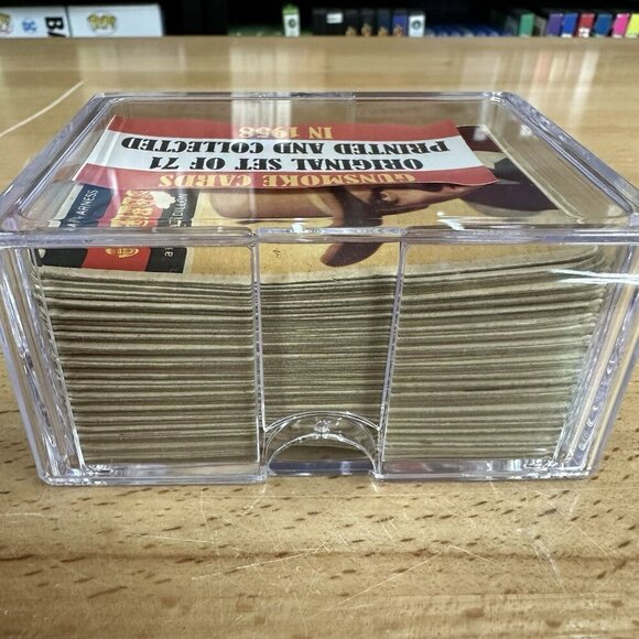 1958 Topps TV Westerns Gunsmoke Steve Mcqueen Complete set 71 Trading Cards - Picture 5 of 5